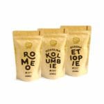 Káva Zlaté Zrnko - Poznej 3 kávy na moku 600g (Romeo, Kolumbie, Etiopie)