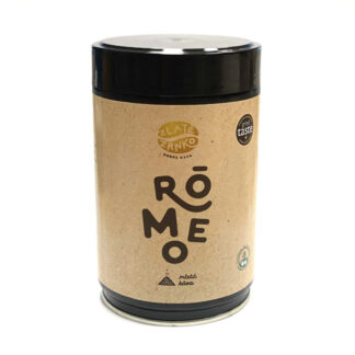 Káva Zlaté Zrnko - Romeo (Směs 85% arabica a 15% robusta) - "UNIVERZÁLNÍ" - mletá v dóze 250g