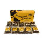Káva Zlaté Zrnko – Degustační balíček 10 nejprodávanějších káv 10×50 g, dárkové balení