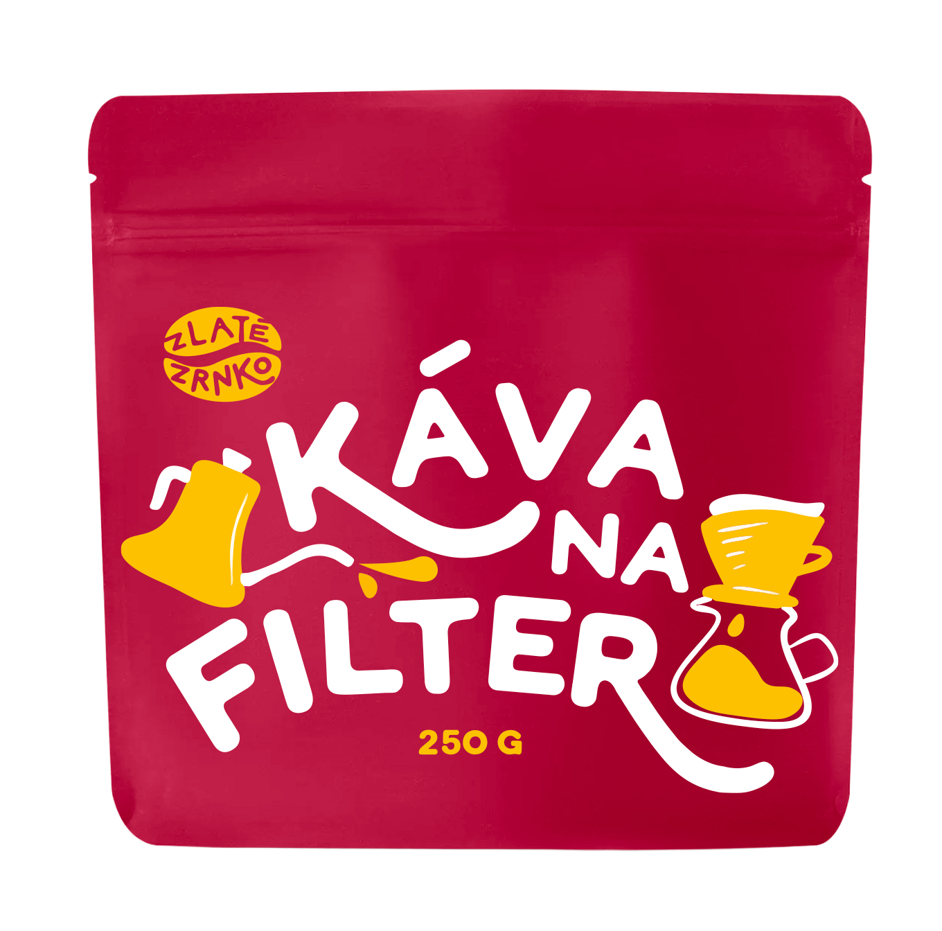 Káva Zlaté Zrnko - Káva na filtr Etiópie 250g